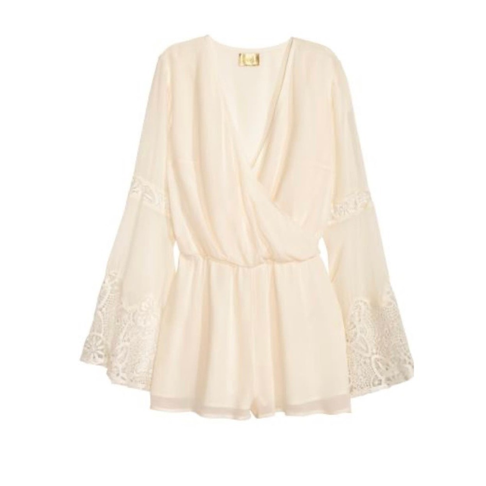 H&M Bell Sleeve Romper - Picture 2 of 6